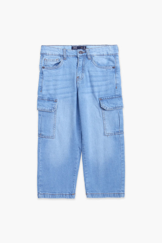 Denim Cargo Pant