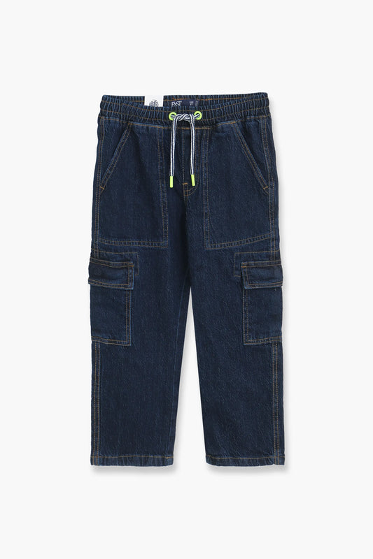 Denim Cargo Pant