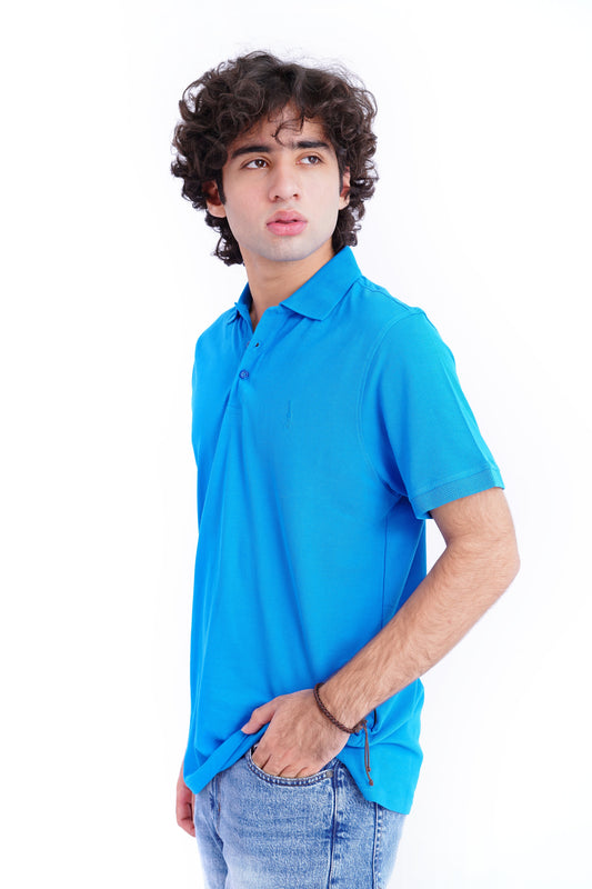 Jacquard Collar Polo