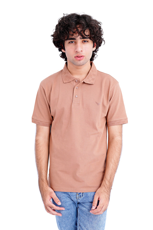 Jacquard Collar Polo