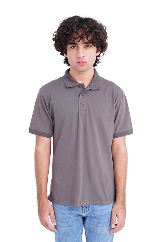 Jacquard Collar Polo