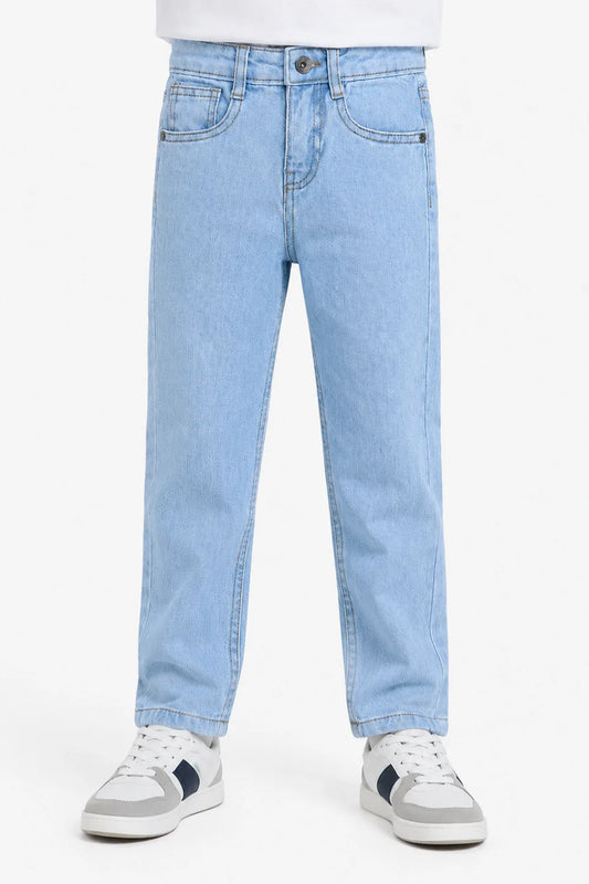 Straight Fit Denim Pant