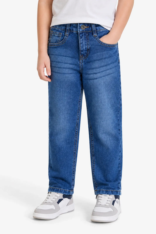 Straight Fit Denim Pant