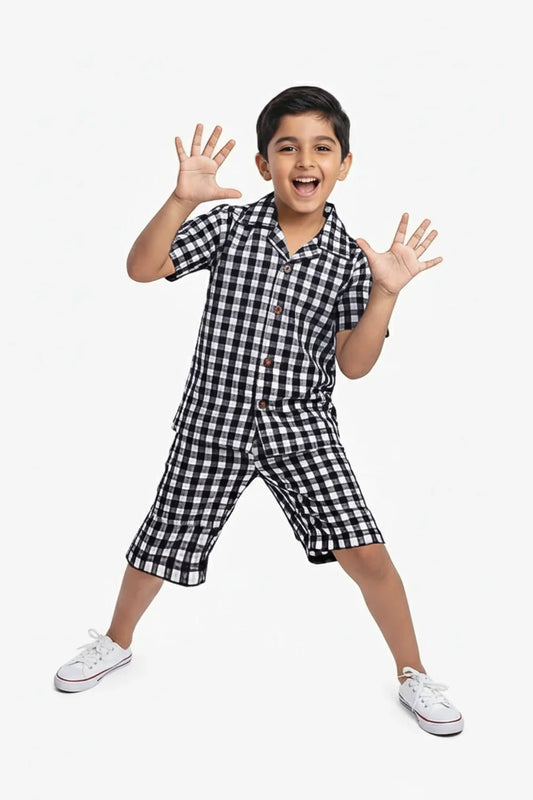 Checkered 2 Piece Suit