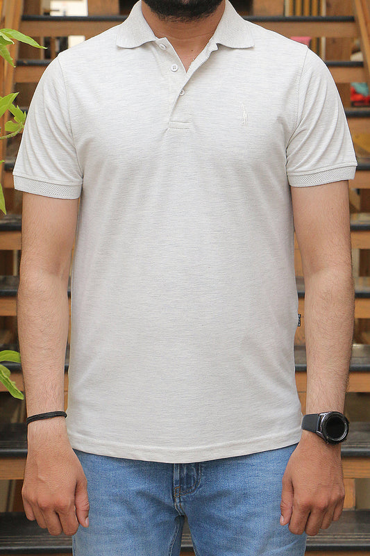 Jacquard Collar Polo