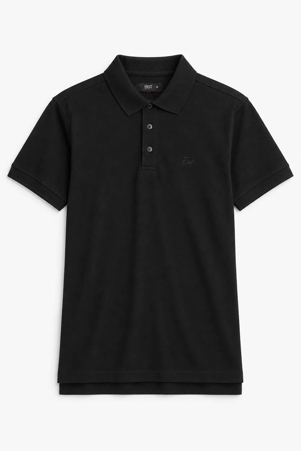 Solid Collar Polo Shirt