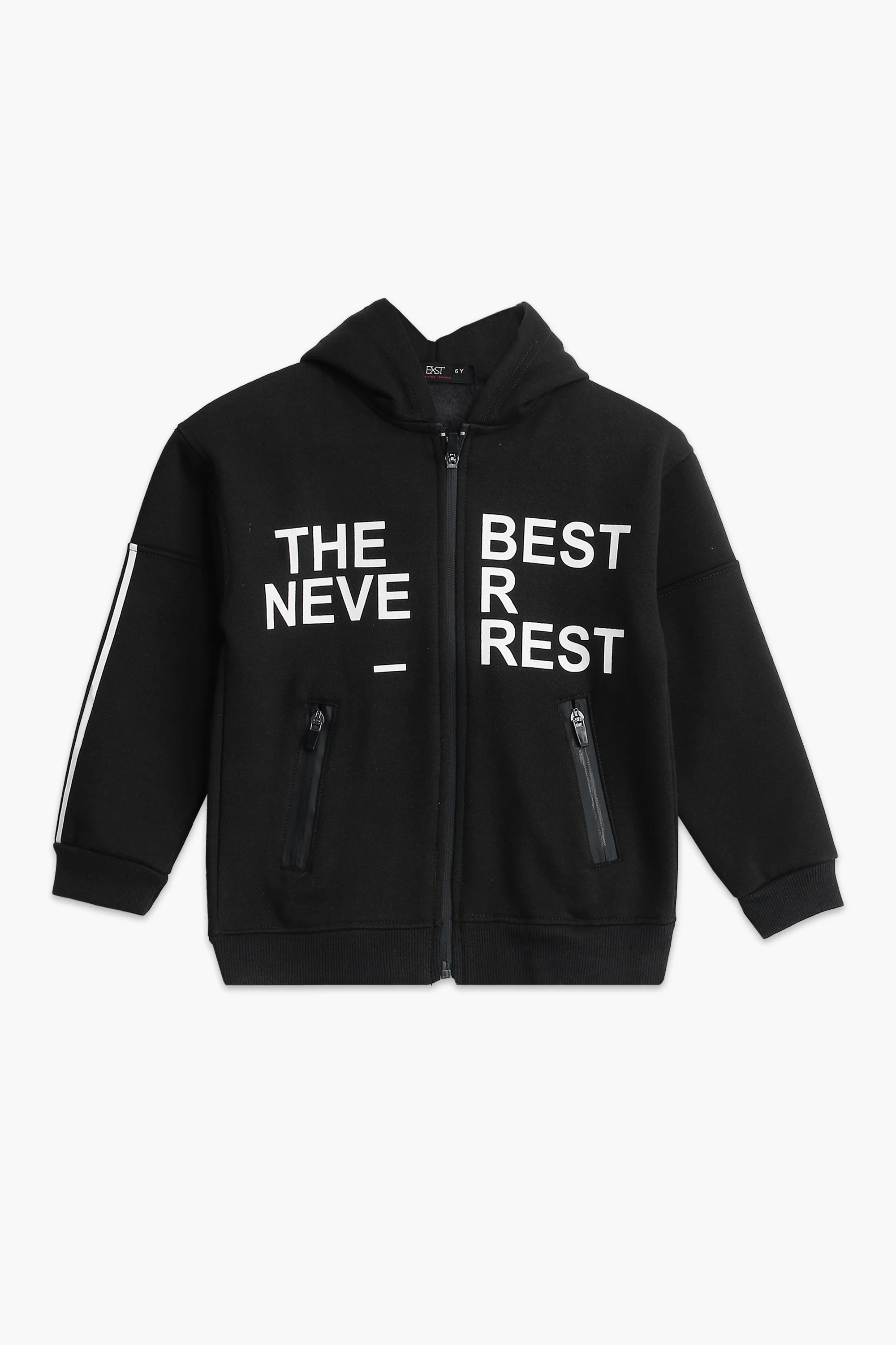 Graphic Zipper Hoodie