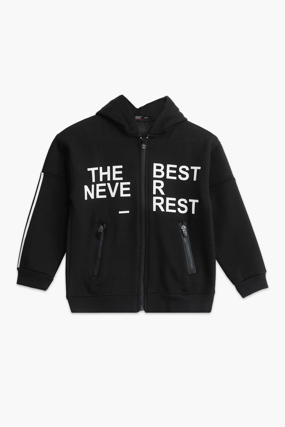 Graphic Zipper Hoodie