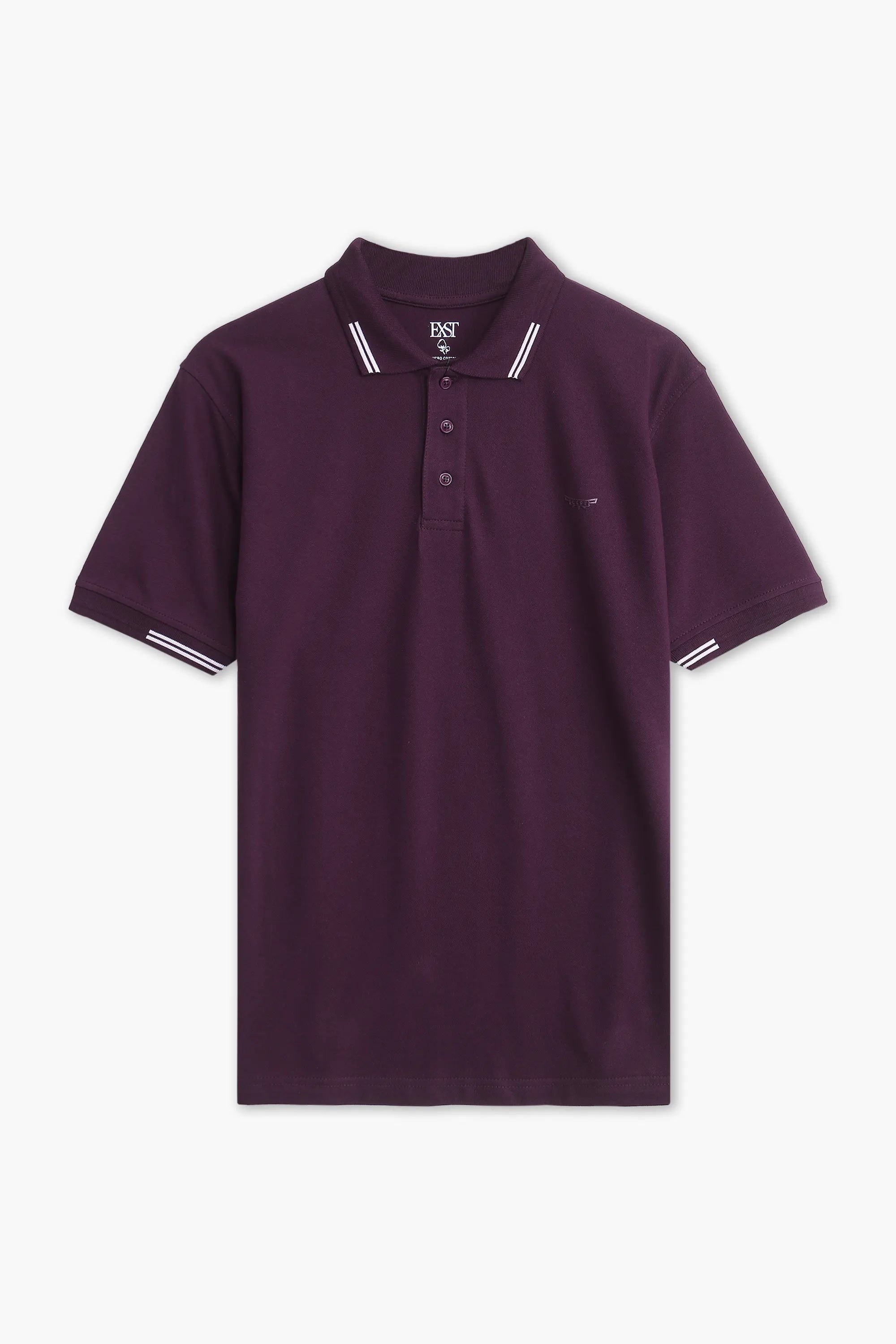 Jacquard Collar Polo
