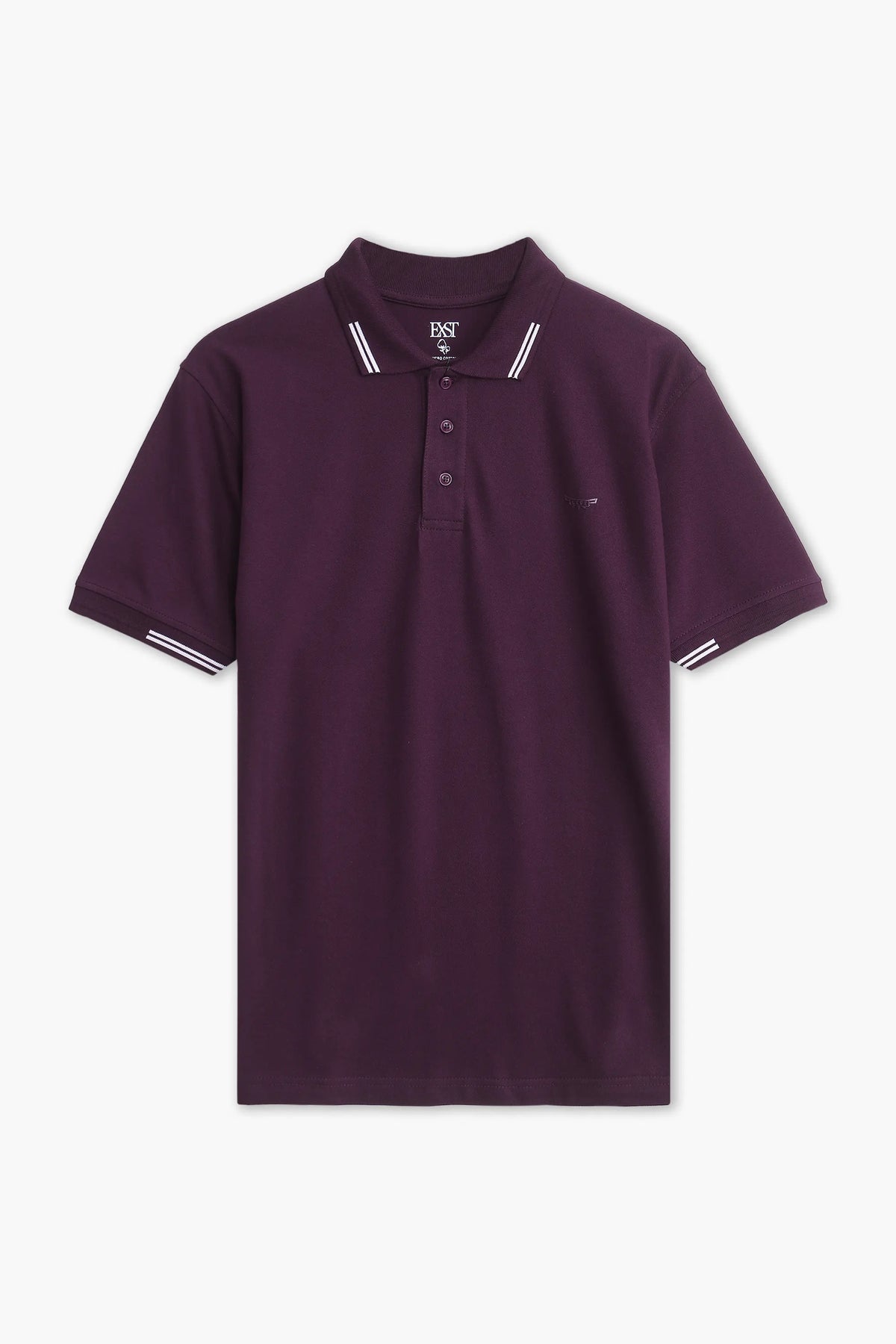 Jacquard Collar Polo