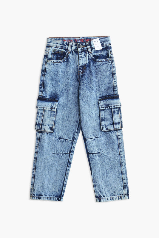 Denim Cargo Pant
