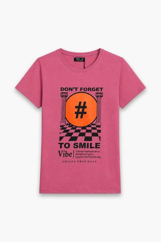Woman Graphic T-Shirt PLUM