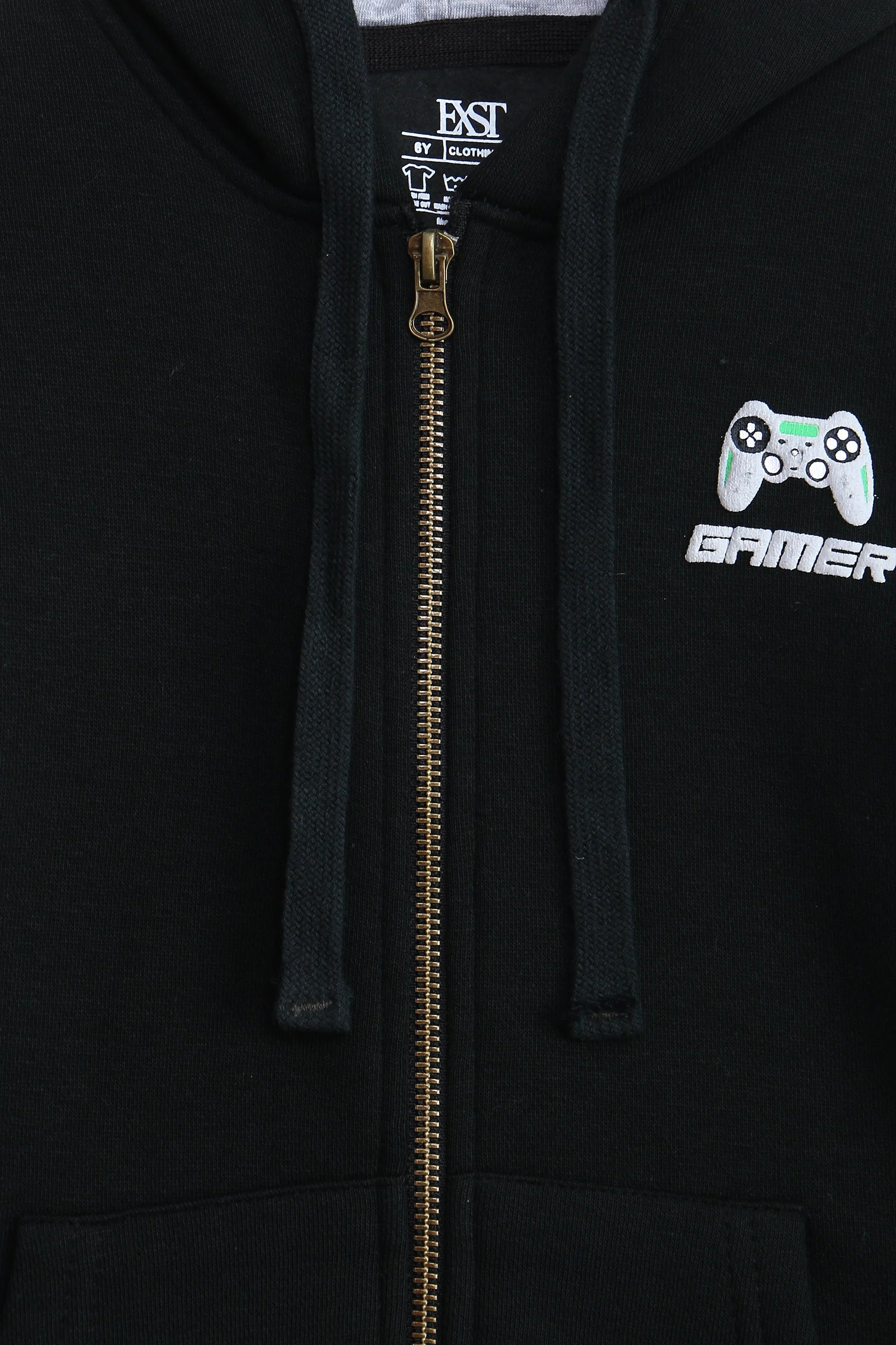 Graphic Zipper Hoodie