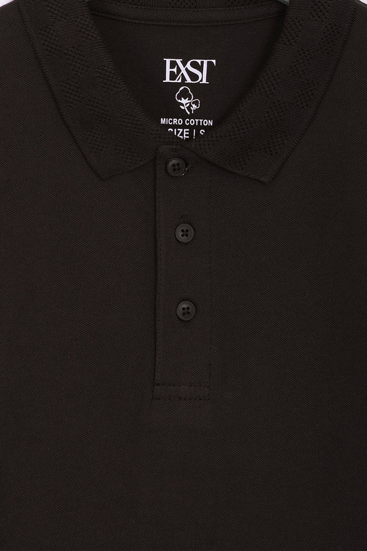 Jacquard Collar Polo