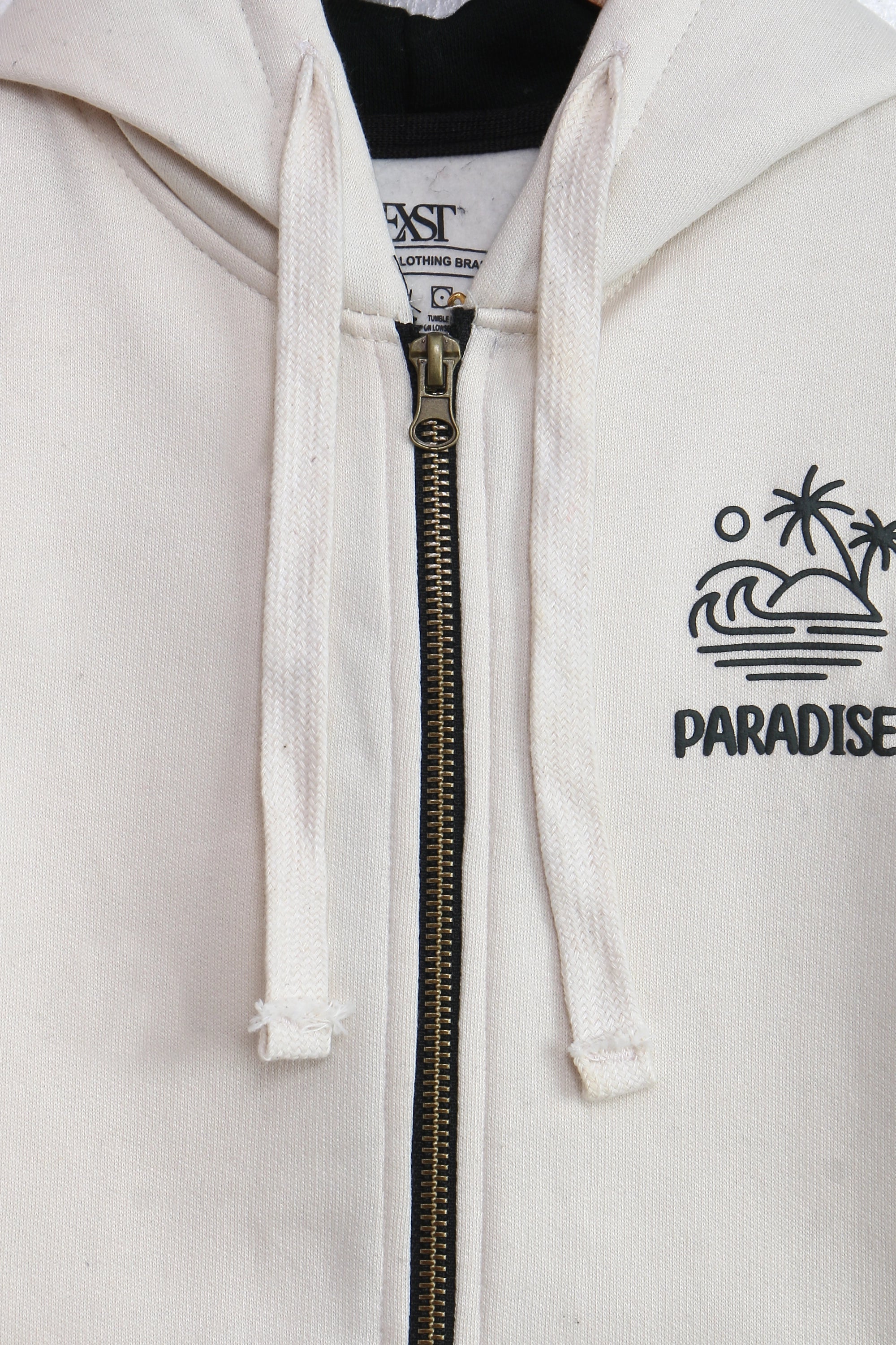 Graphic Zipper Hoodie