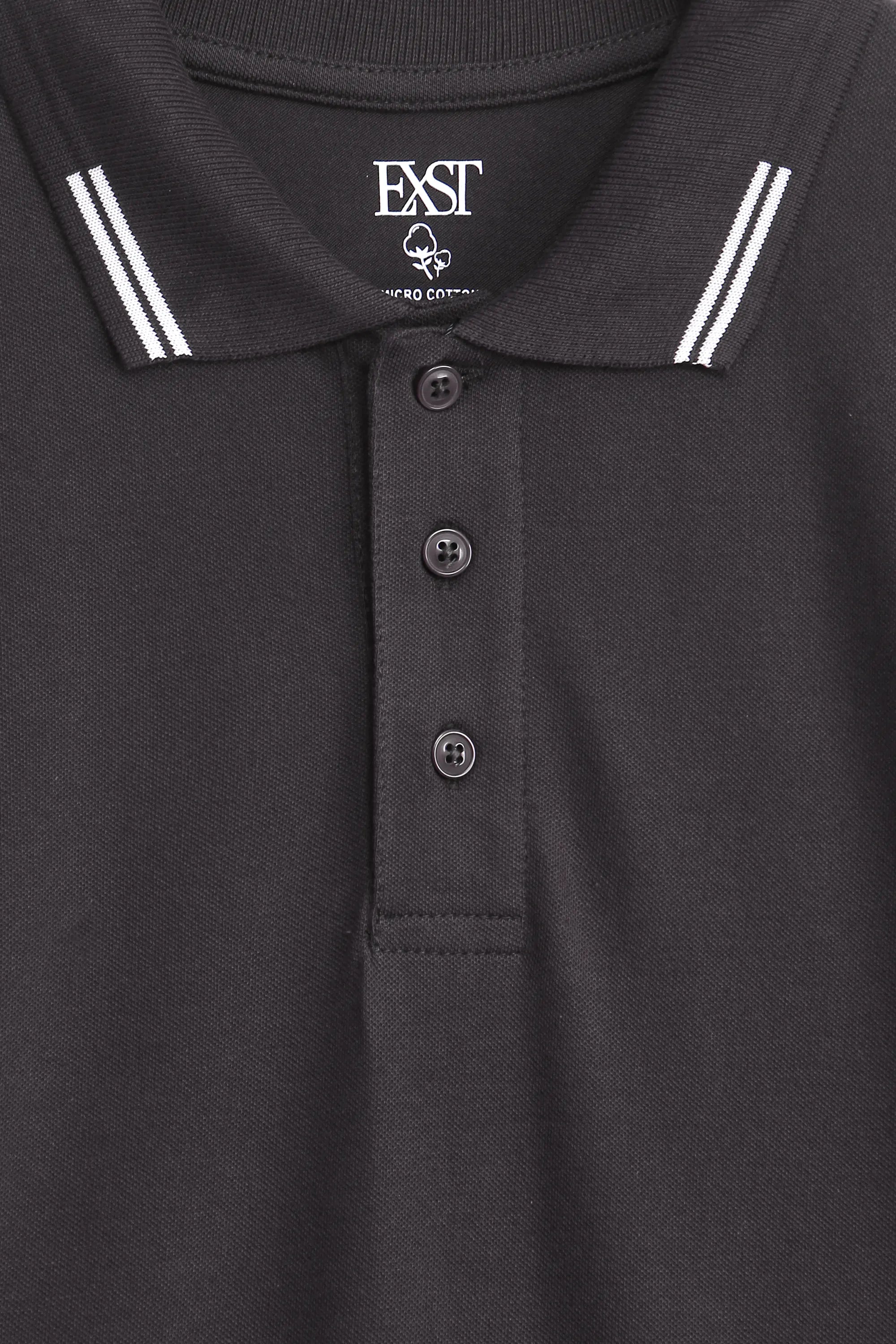 Jacquard Collar Polo