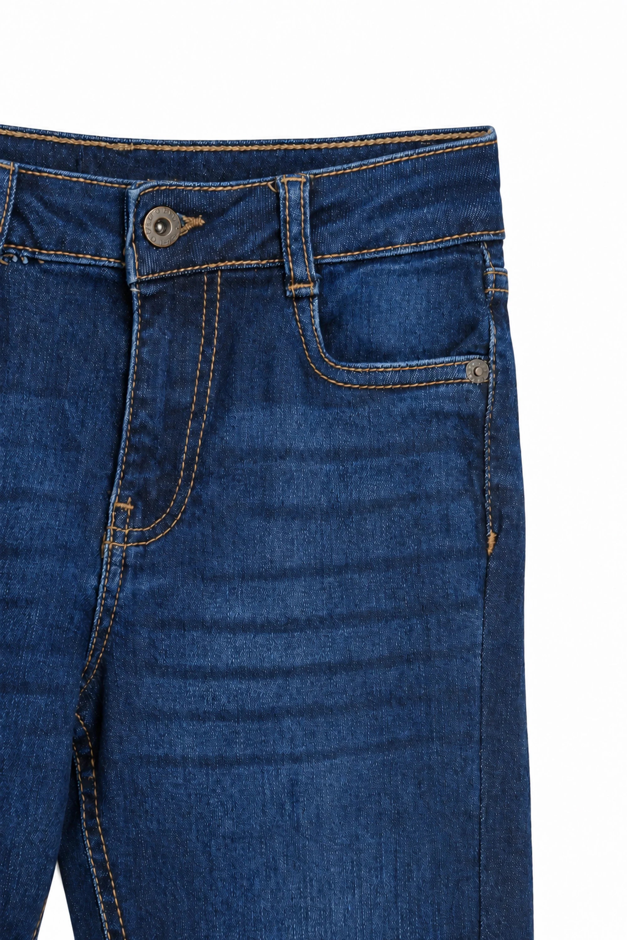 Straight Fit Denim Pant