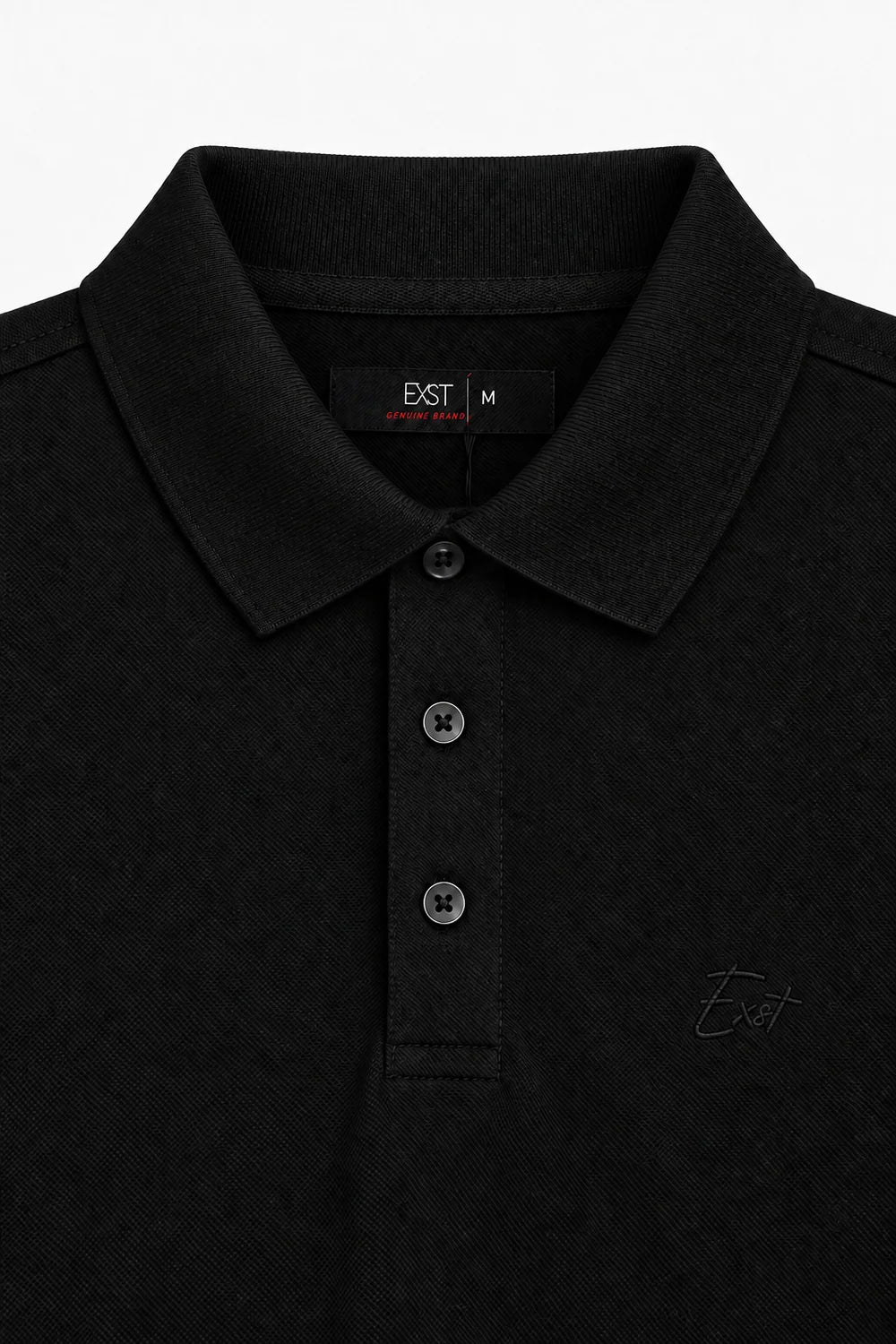 Solid Collar Polo Shirt