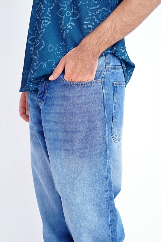 DENIM BAGGY PANT