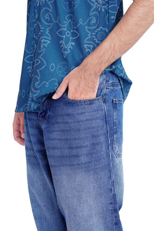 DENIM BAGGY PANT