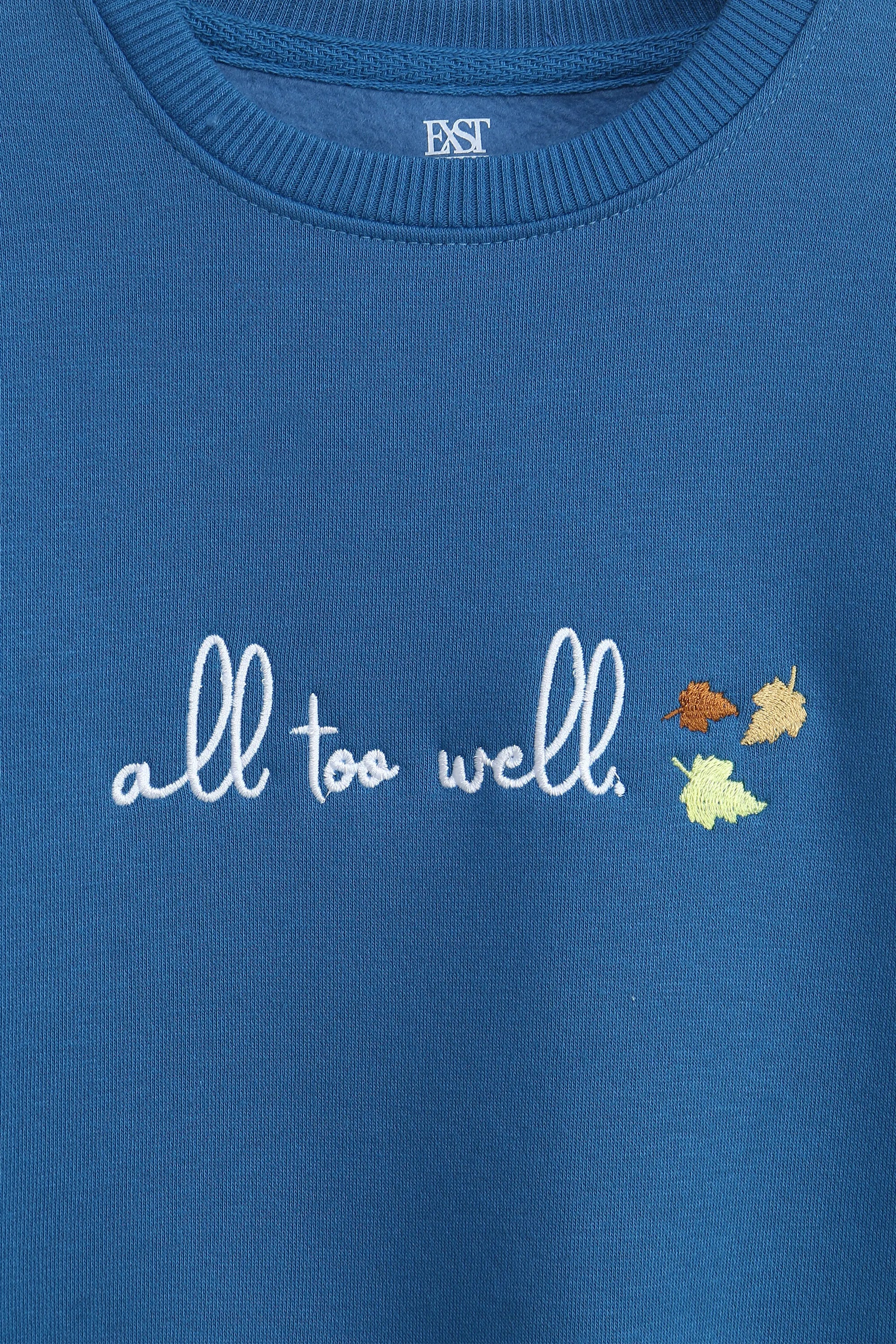 EMBROIDERED SWEATSHIRT