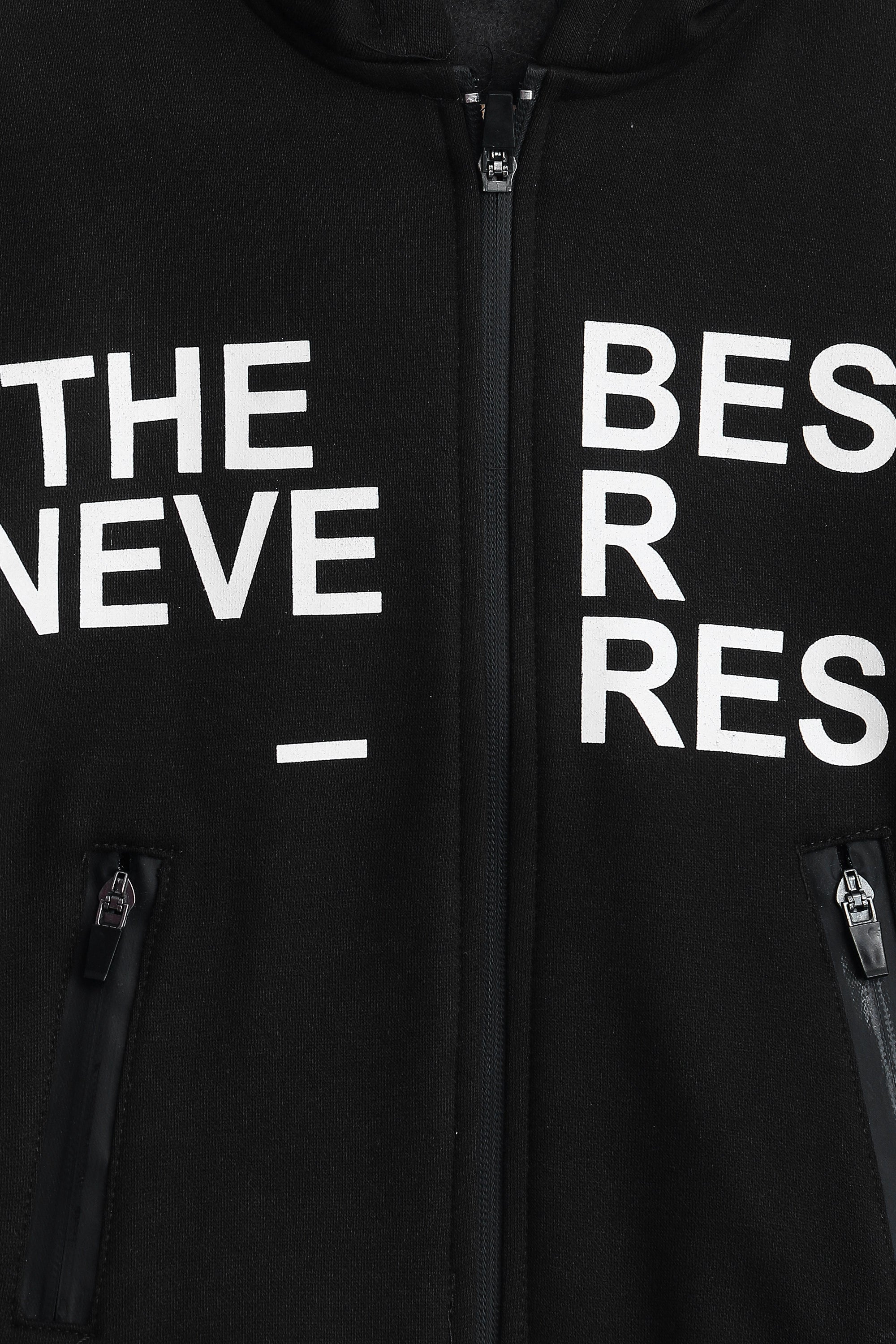 Graphic Zipper Hoodie