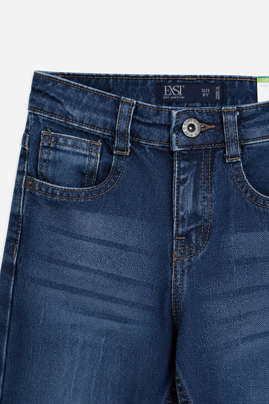 Straight Fit Denim Pant