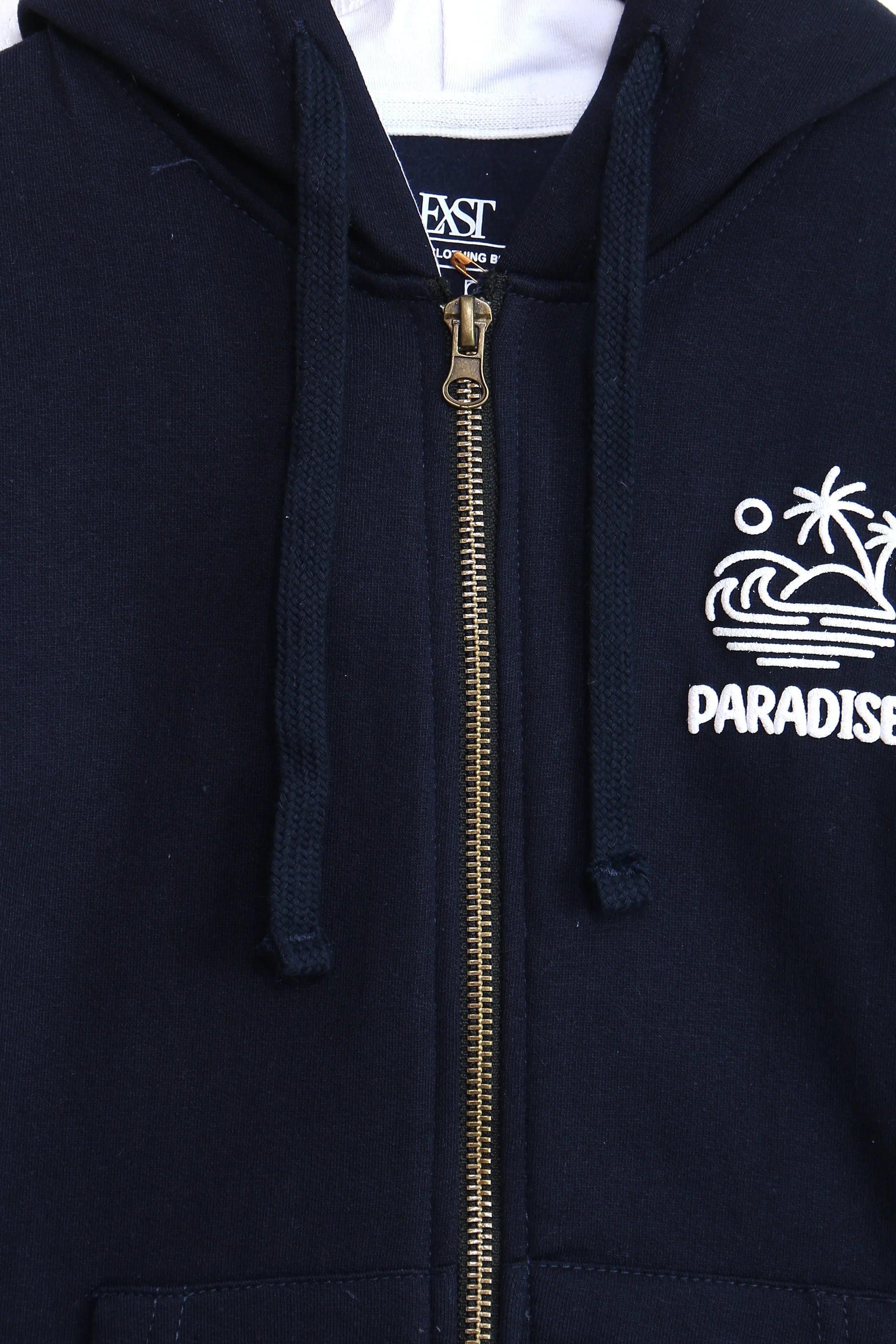 Graphic Zipper Hoodie