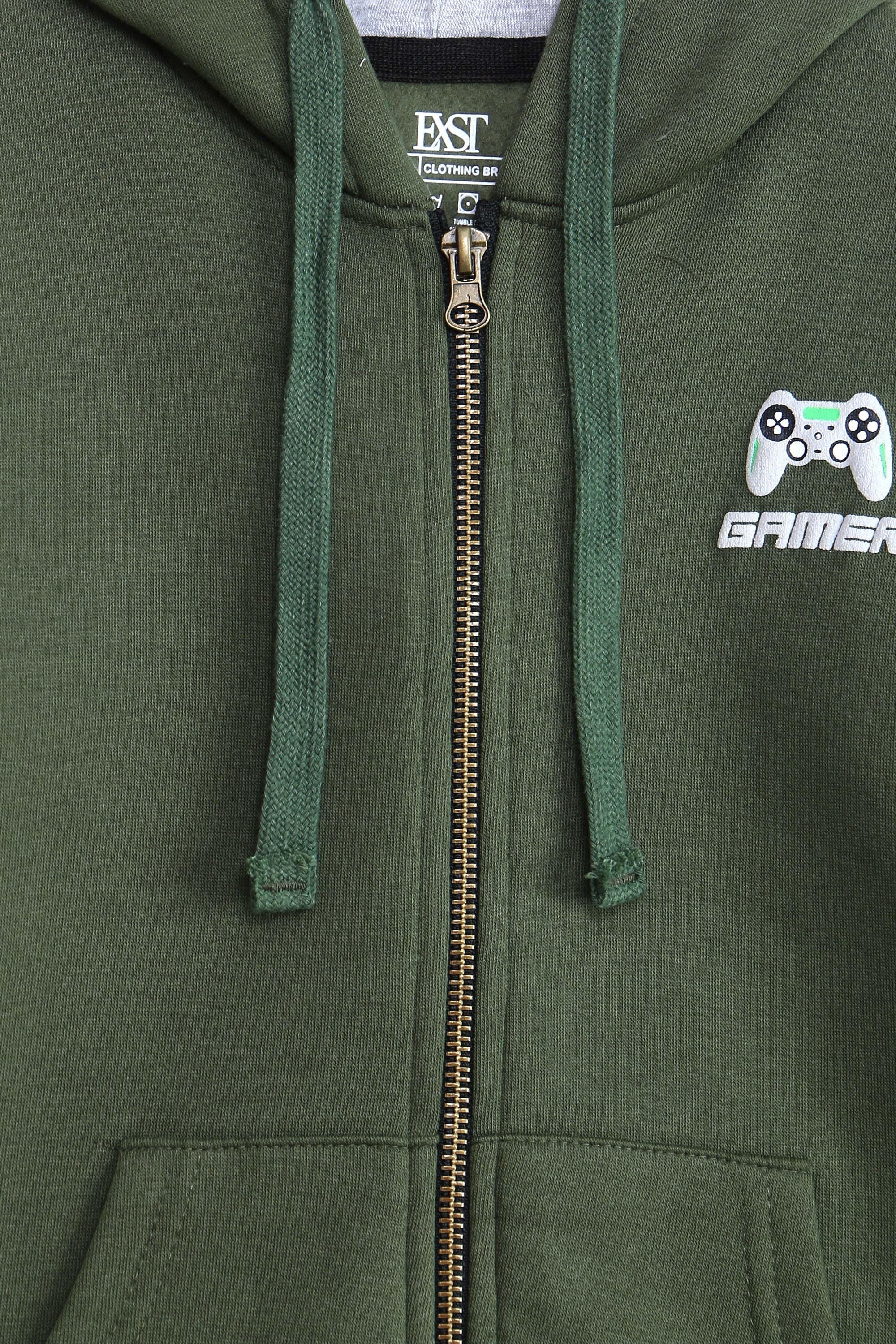Graphic Zipper Hoodie