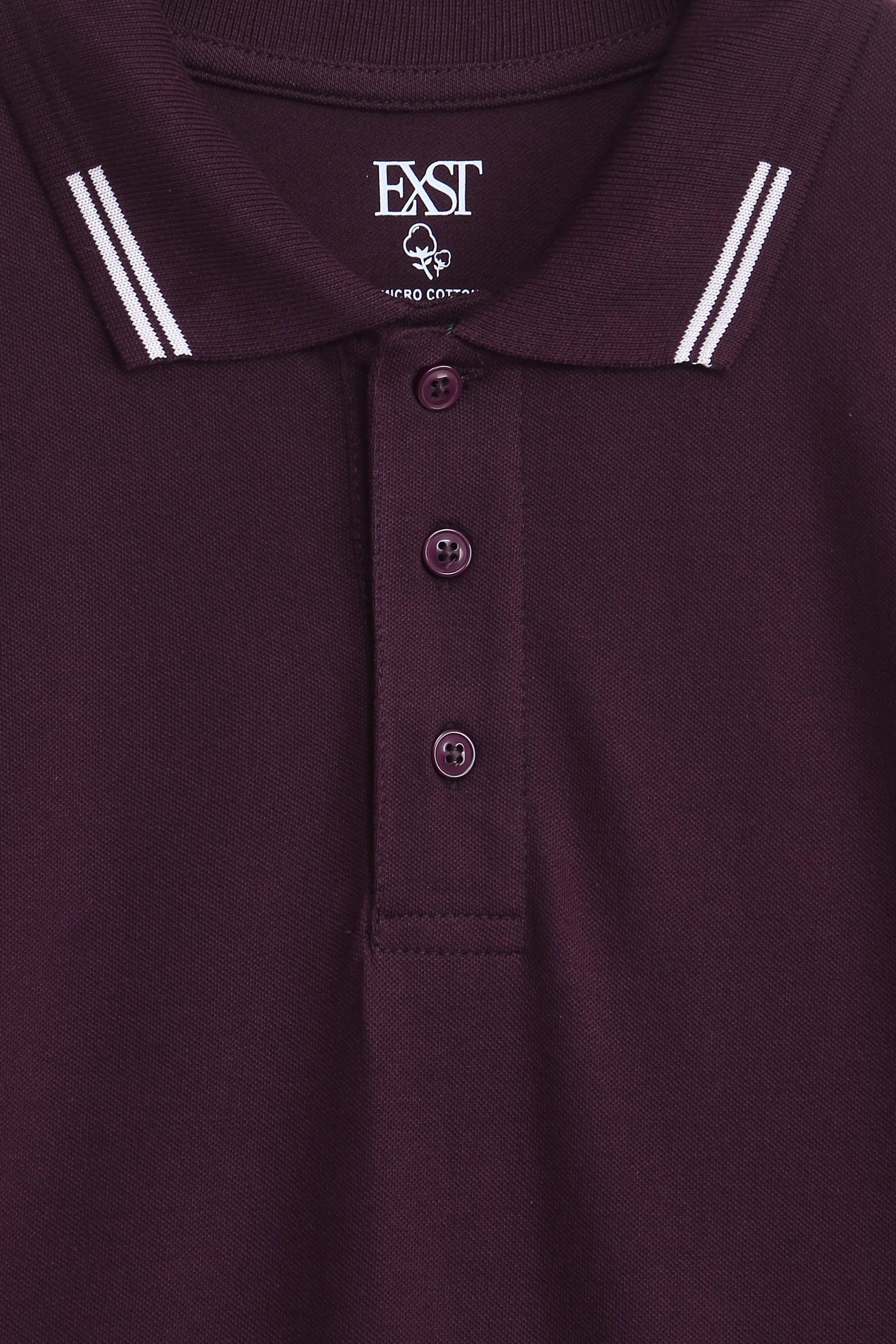 Jacquard Collar Polo