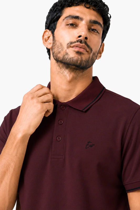 Basic Pique Polo Shirt