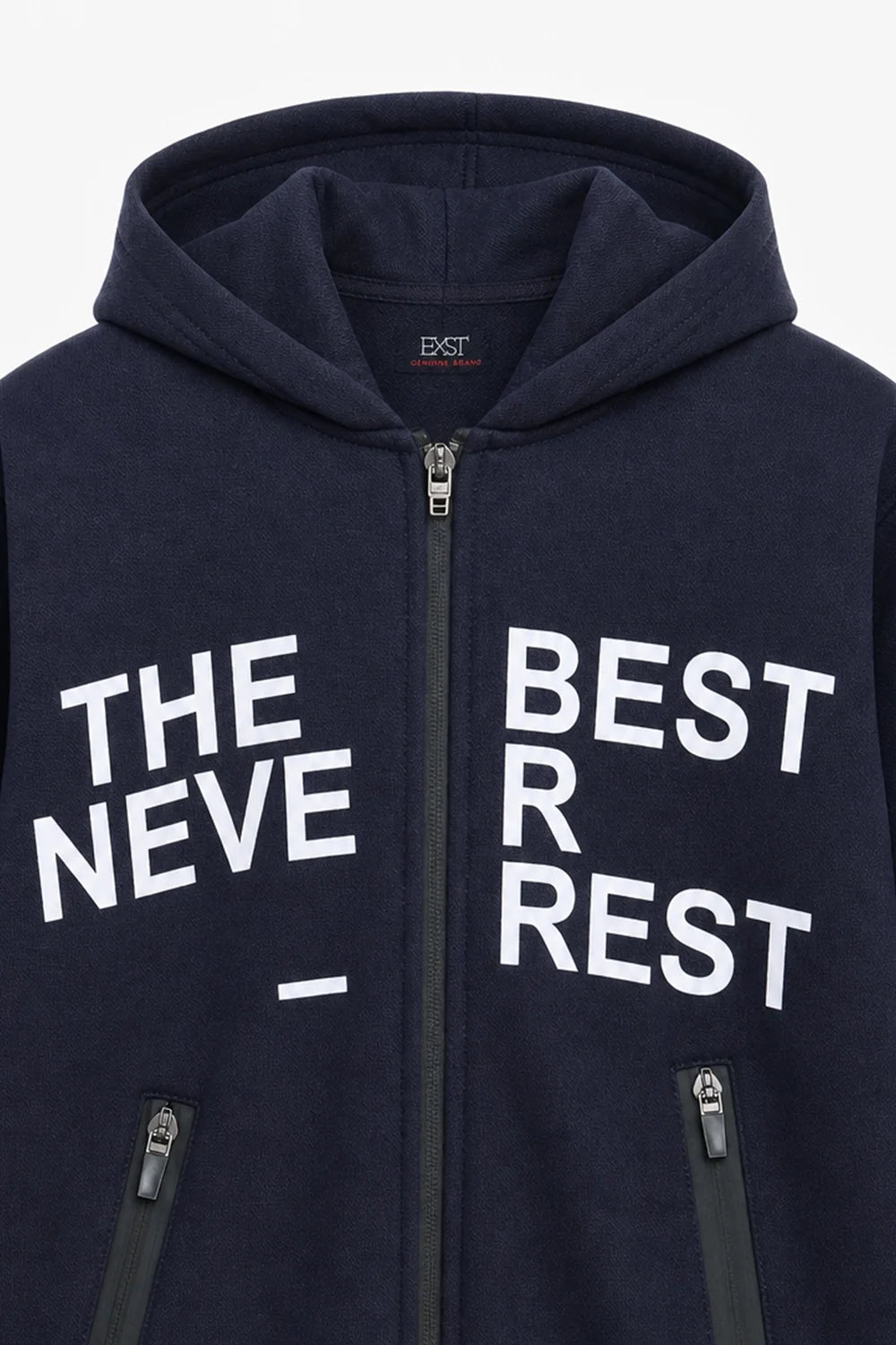 Graphic Zipper Hoodie