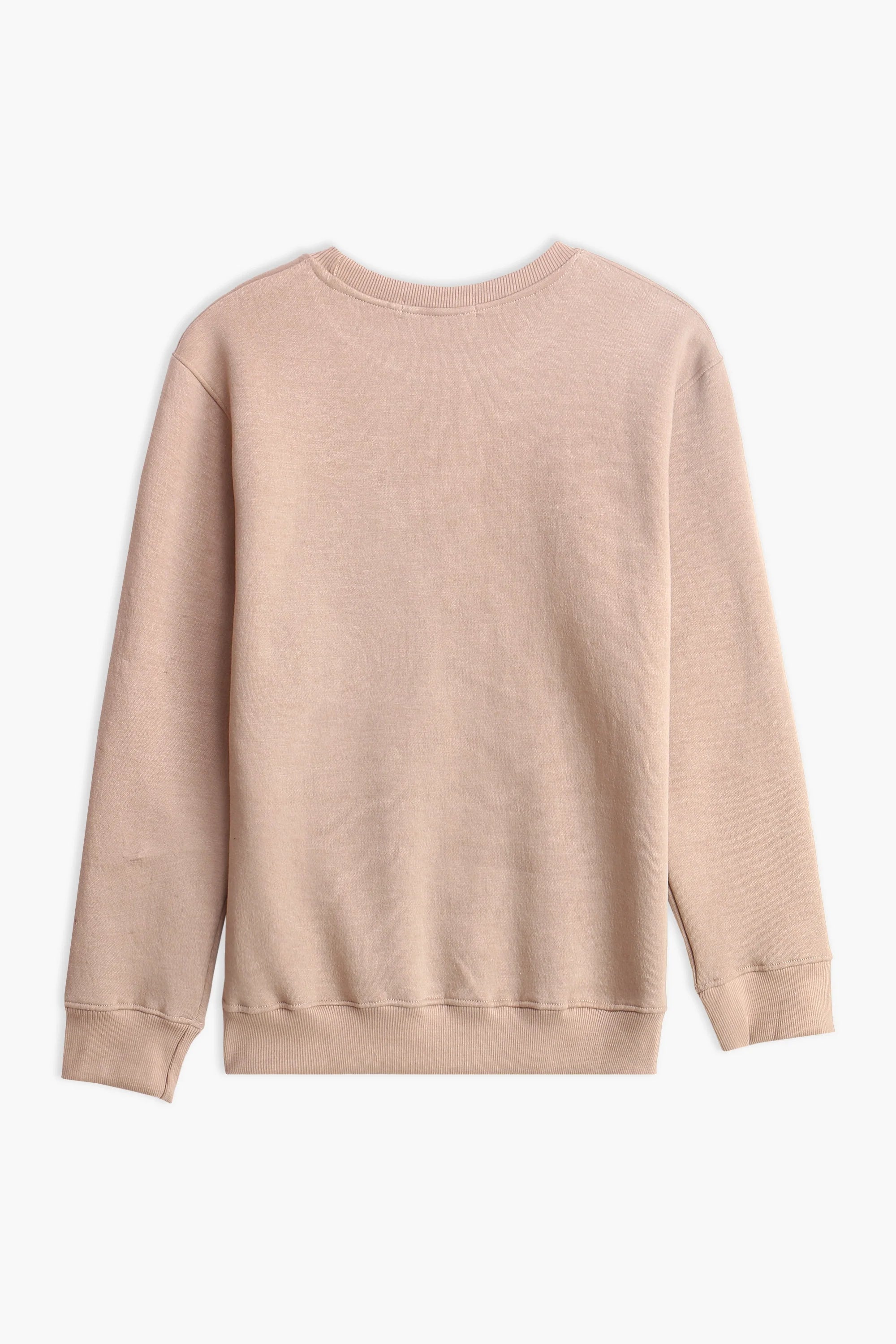 WOMEN EX-0000005746 EMBROIDERED SWEATSHIRT - KHAKI