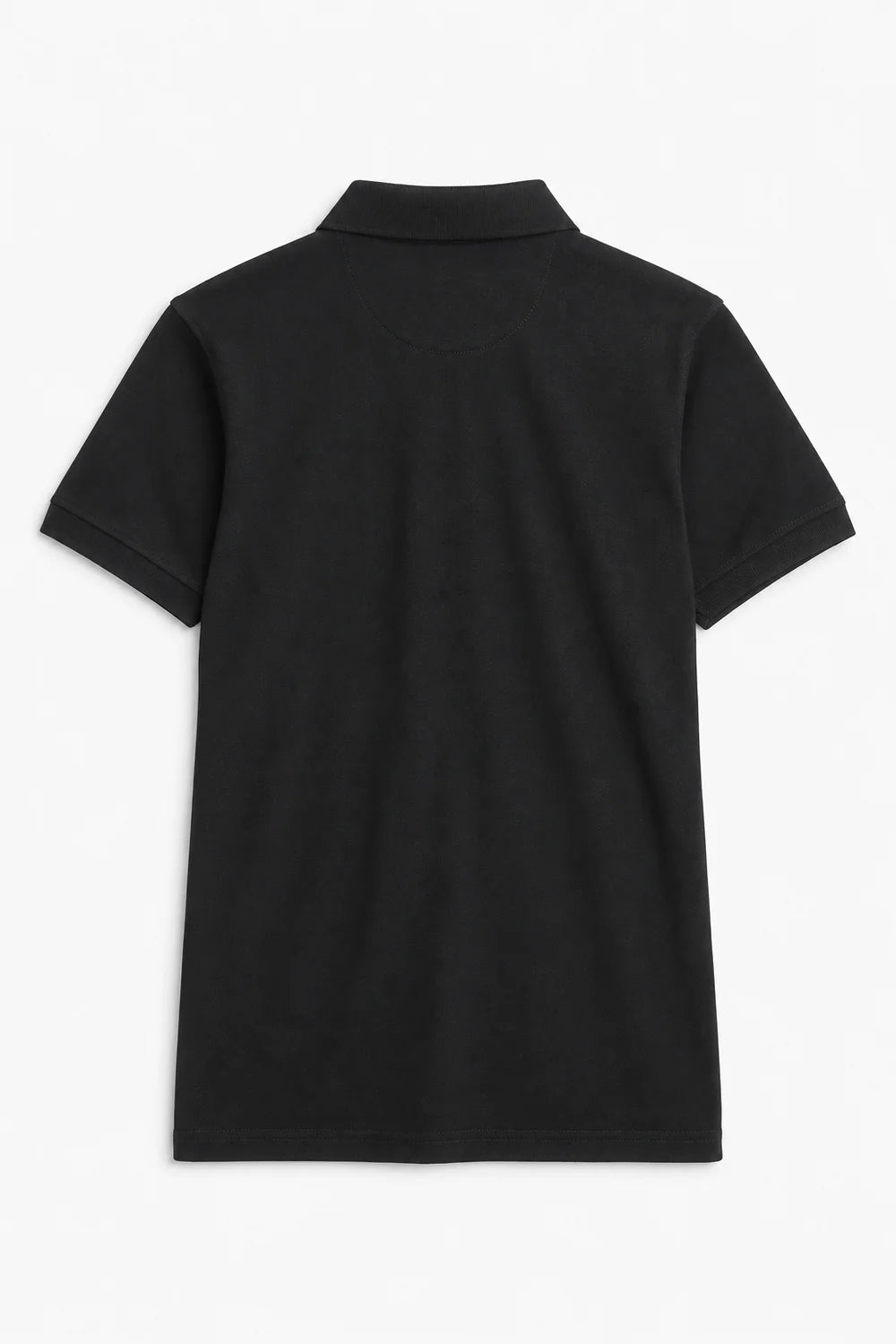 Solid Collar Polo Shirt