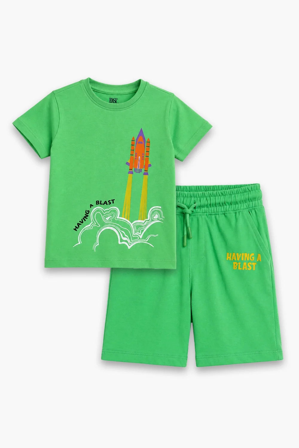 Graphic 2 Piece Short Suit