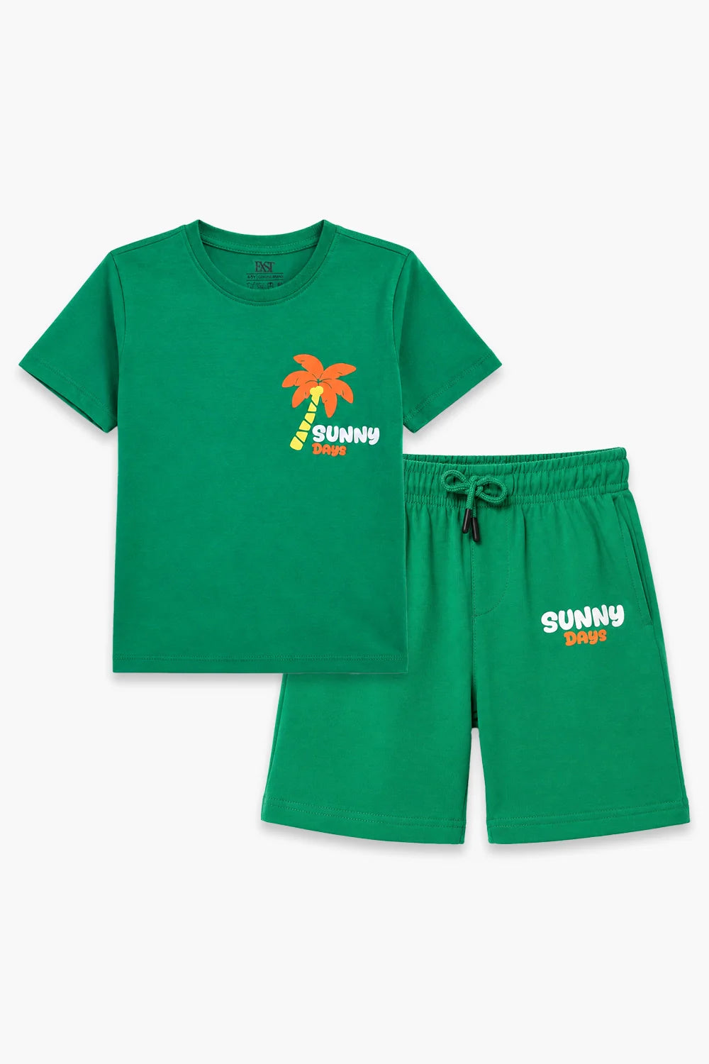 Graphic 2 Piece Short Suit