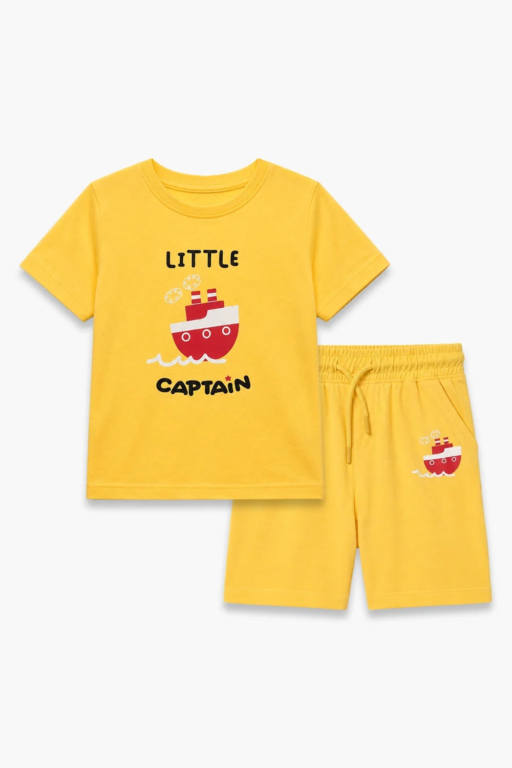 Graphic 2 Piece Short Suit