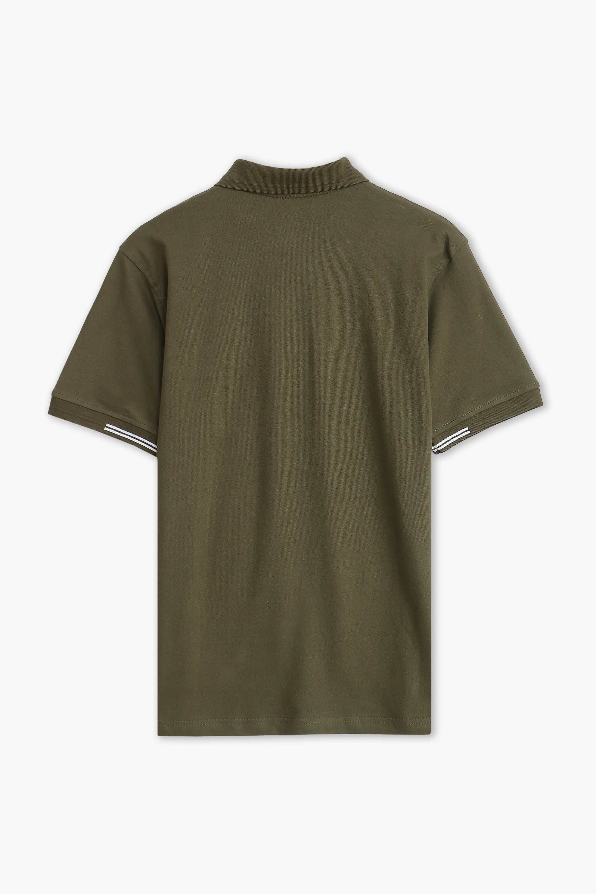 Jacquard Collar Polo