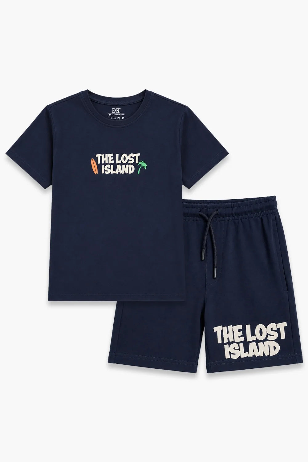 Graphic 2 Piece Short Suit