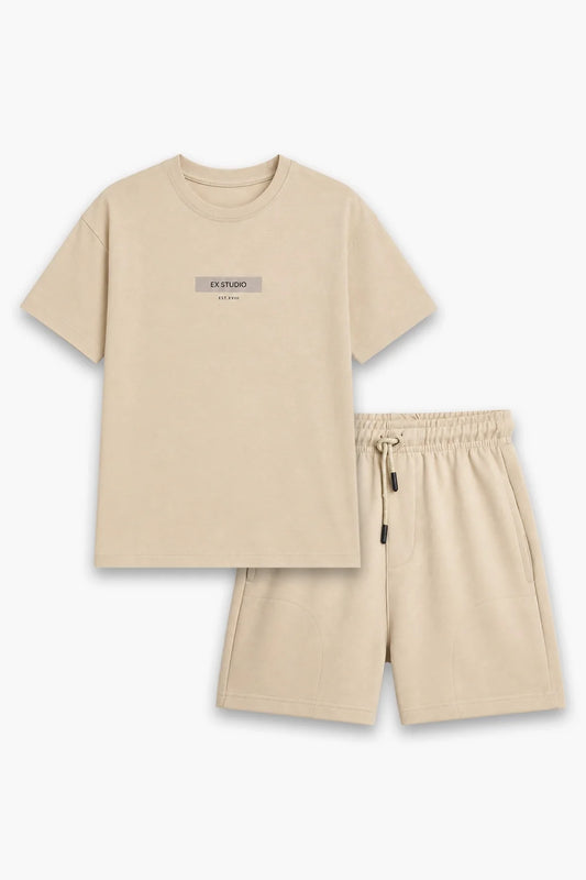 Graphic 2 Piece Short Suit