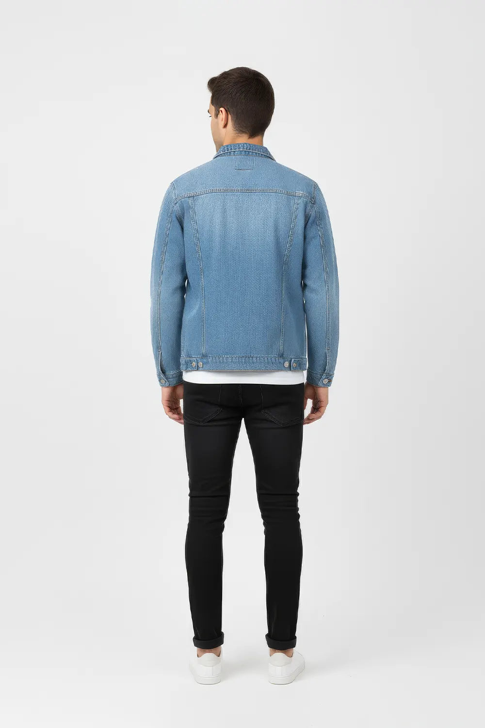 Men Denim Jacket M0601 - L/Blue