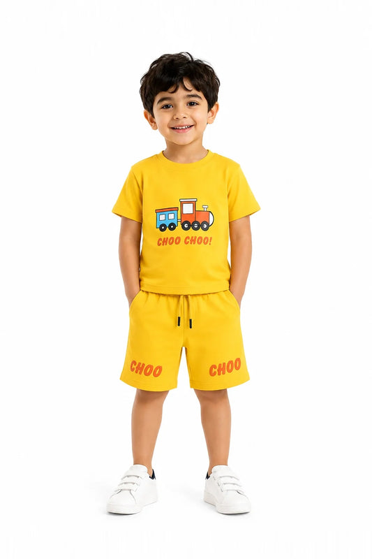 Graphic 2 Piece Short Suit