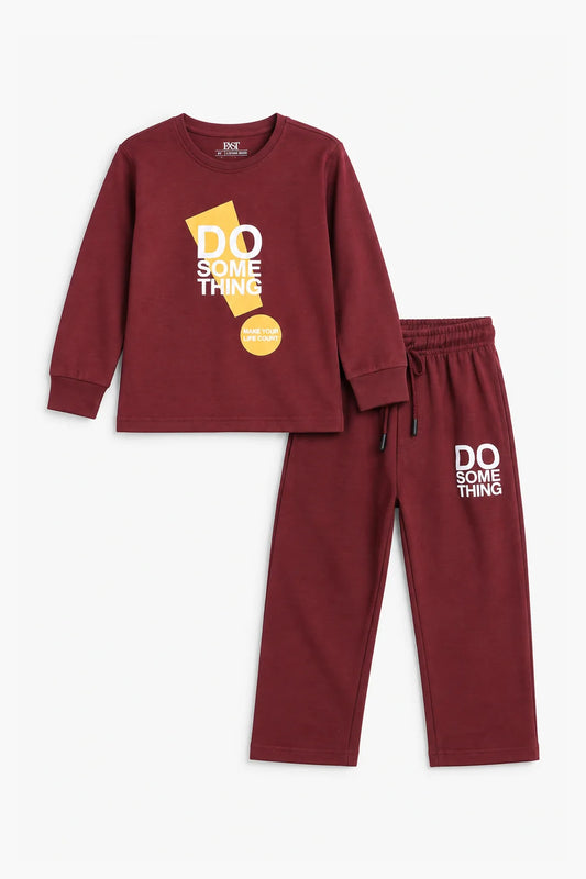 Boys Graphic 2 Piece Suit