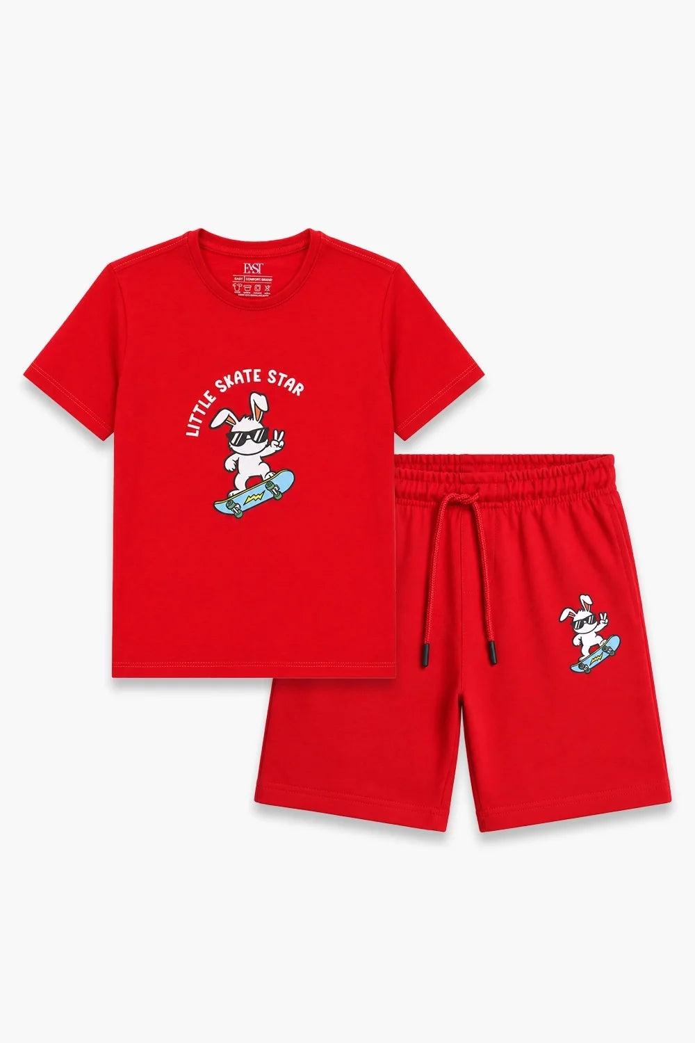 Graphic 2 Piece Short Suit