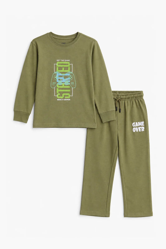 Graphic 2 Piece Suit