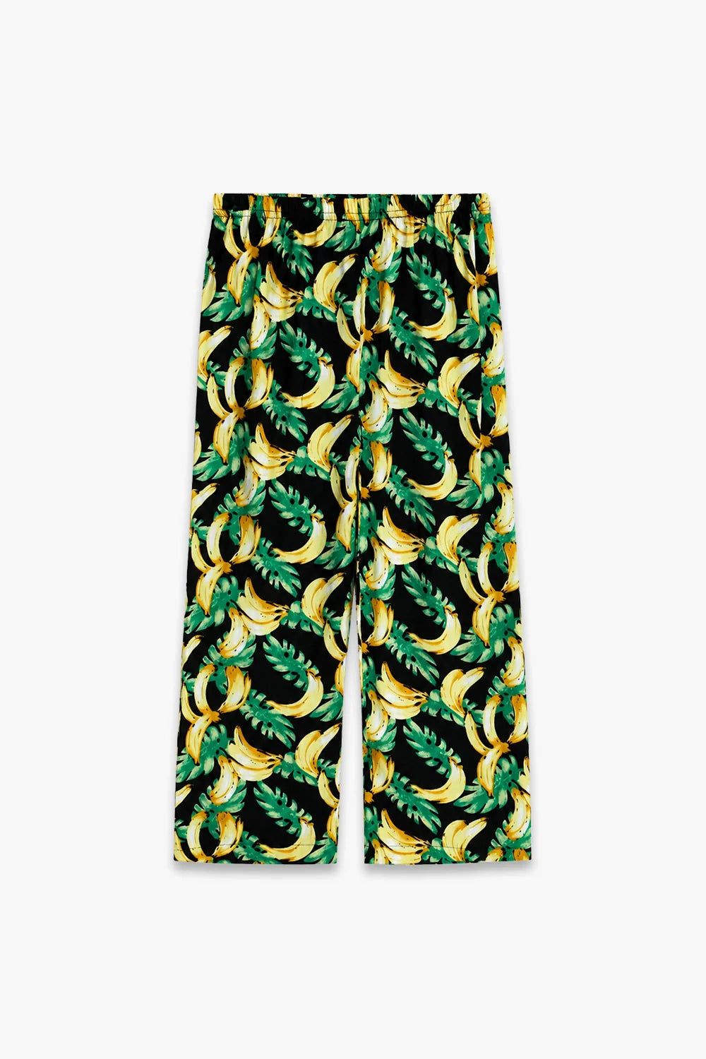 Girls 25803 Graphic Loungewear Suit - GREEN & BLACK
