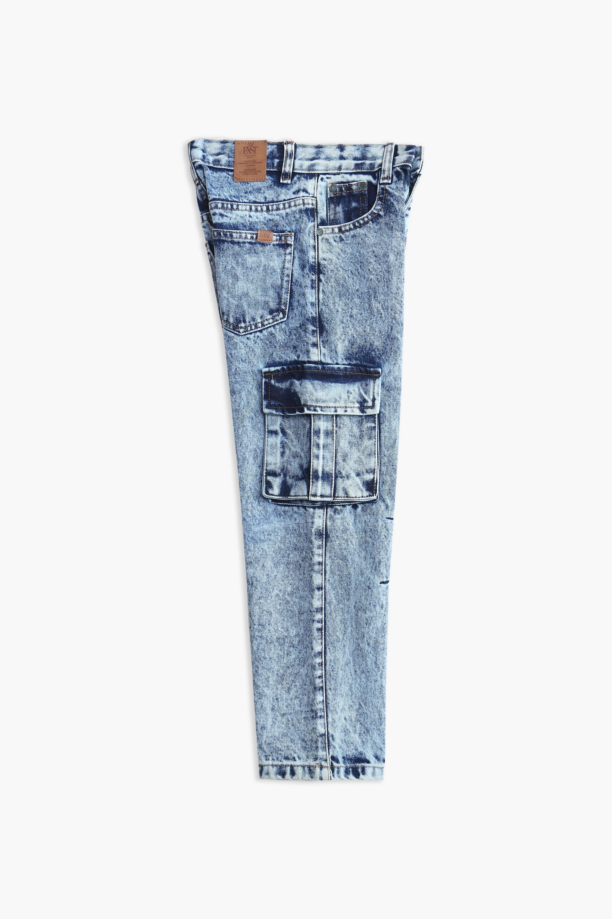 Denim Cargo Pant