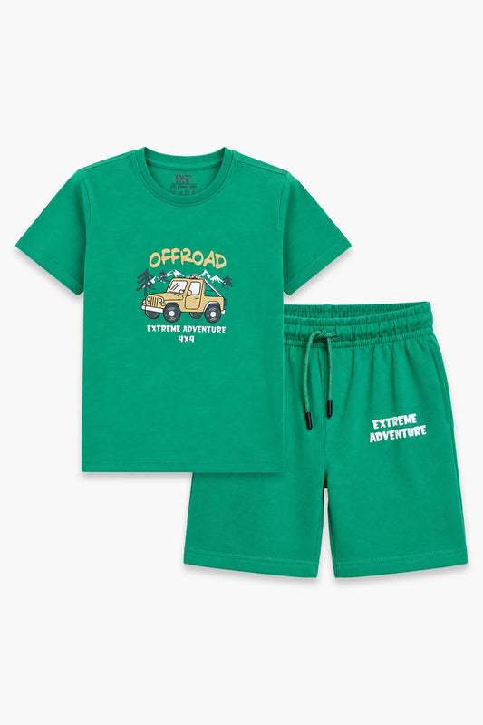 Graphic 2 Piece Short Suit