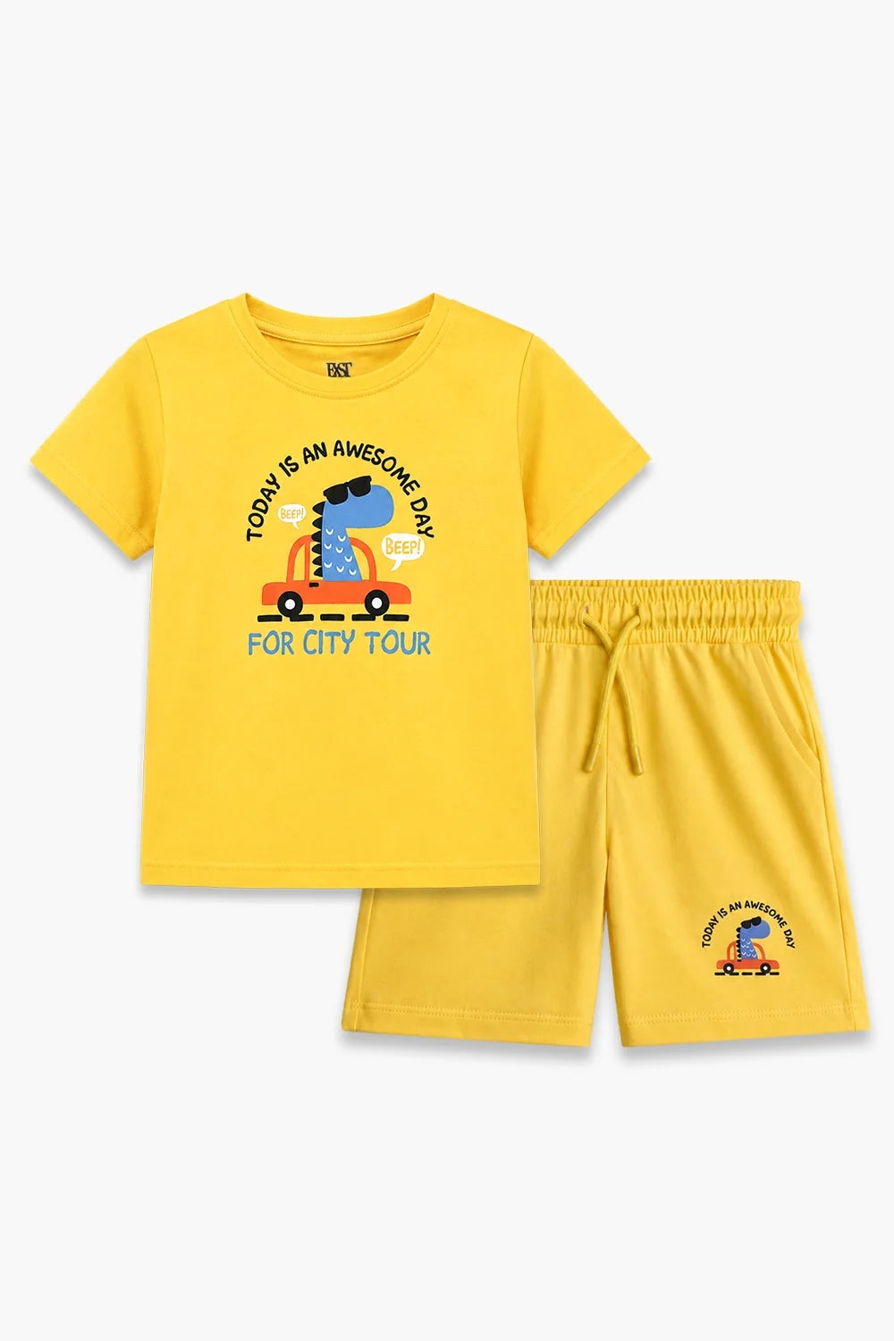Graphic 2 Piece Short Suit
