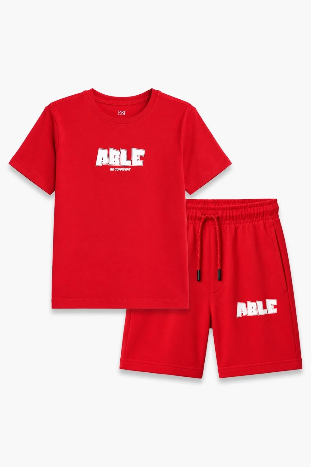 Graphic 2 Piece Short Suit
